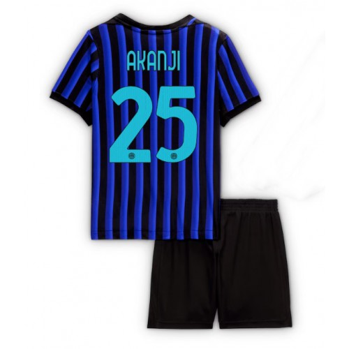 Inter Milan Manuel Akanji #25 Replika Babytøj Hjemmebanesæt Børn 2025-26 Kortærmet (+ Korte bukser) Inter Milan Manuel Akanji #25 Replika Babytøj Hjemmebanesæt Børn 2025-26 Kortærmet (+ Korte bukser)